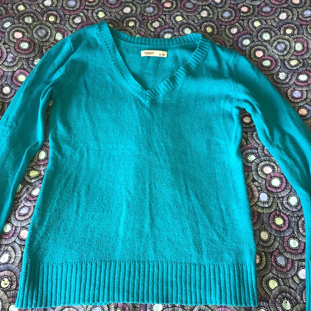 Blue old navy sweater